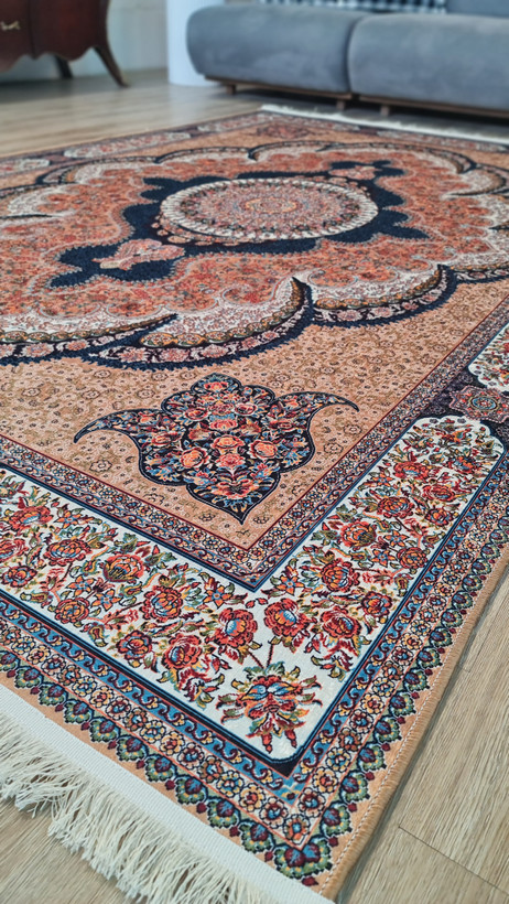 فرشینه آفتاب کدA108مخمل شانل استپدار