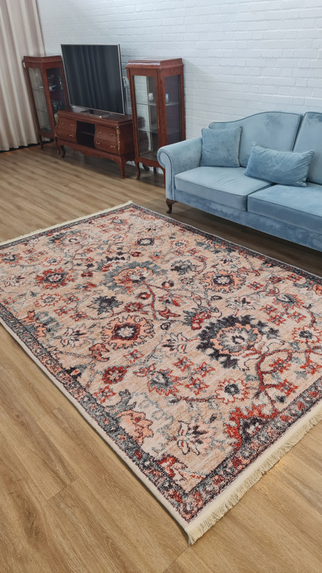 فرشینه سلطان آباد فرشینه آفتاب کدM120مخمل شانل استپدار